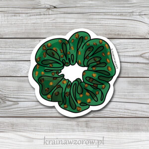 0011-scrunchie-naklejka-pojedyncze-krainawzorow-pl