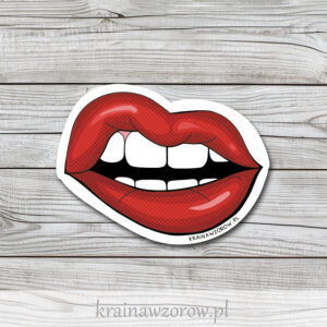 0013-czerwone-duze-usta-naklejka-pojedyncze-krainawzorow-pl