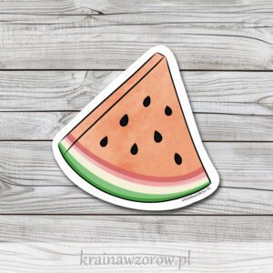 0017-arbuz-naklejka-pojedyncze-krainawzorow-pl