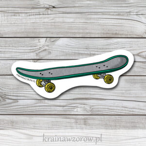 0019-deskorolka-naklejka-pojedyncze-krainawzorow-pl