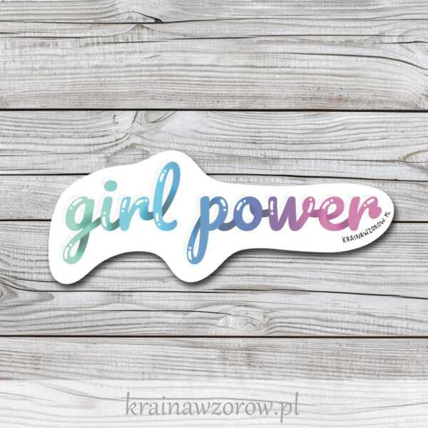 0021-girlpower-naklejka-pojedyncze-krainawzorow-pl 0021-girlpower-naklejka-pojedyncze-krainawzorow-pl