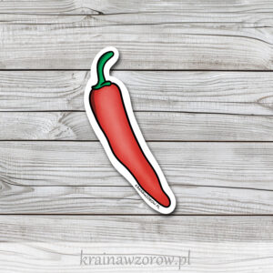 0027-papryka-naklejka-pojedyncze-krainawzorow-pl