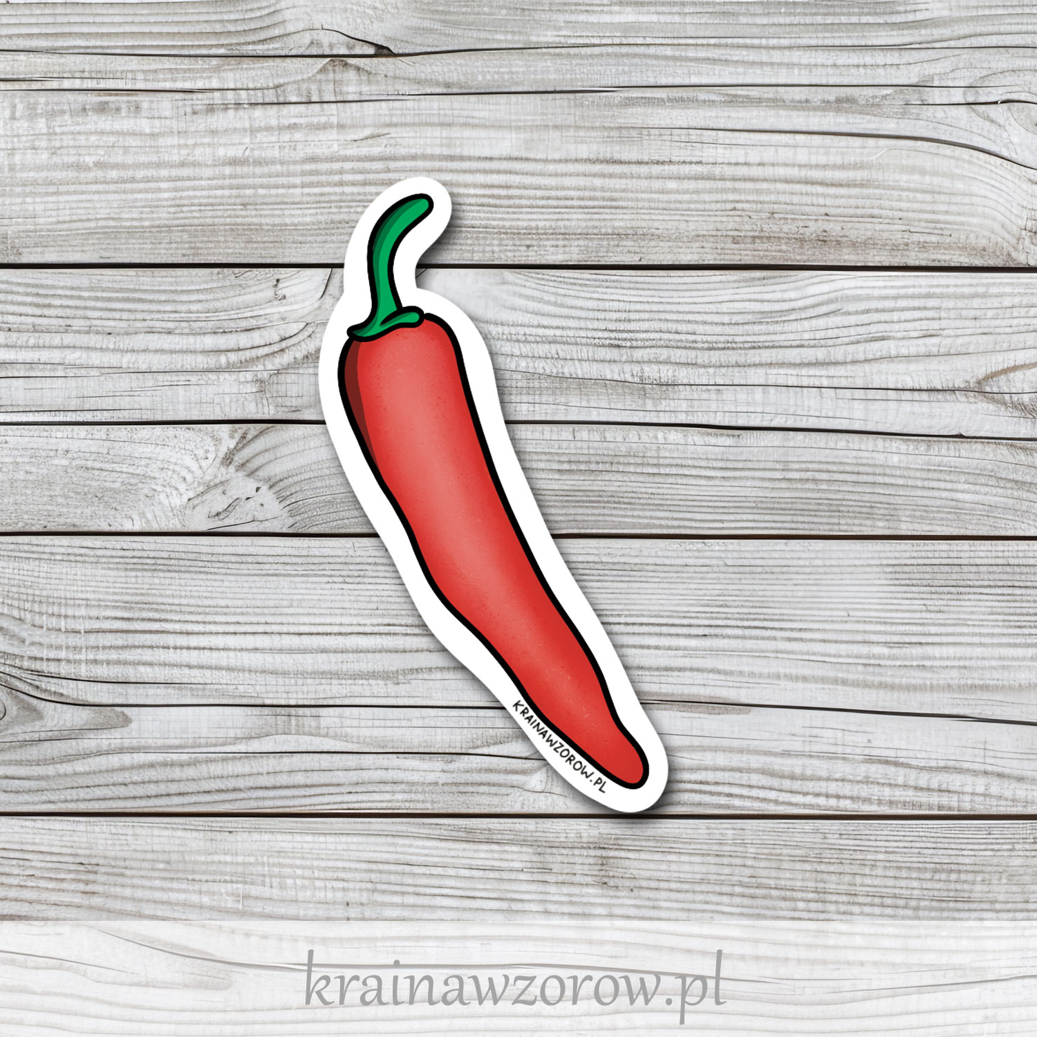 0027-papryka-naklejka-pojedyncze-krainawzorow-pl