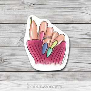 0028-kolorowe-paznokcie-naklejka-pojedyncze-krainawzorow-pl