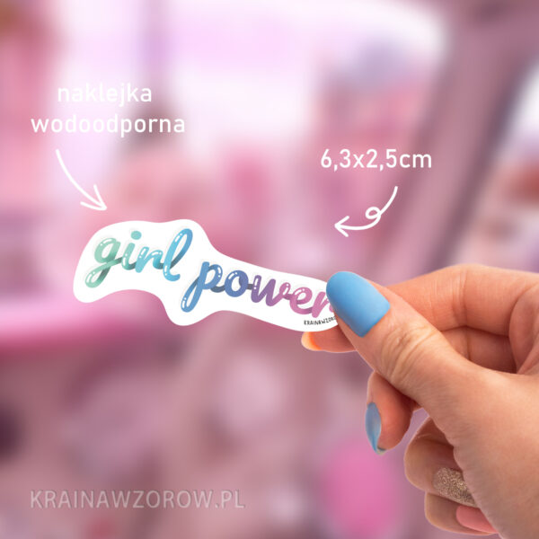 girlpowernapis-naklejka-kraina-wzorow-perspektywa girlpower-napis-naklejka-kraina-wzorow-wielkosc