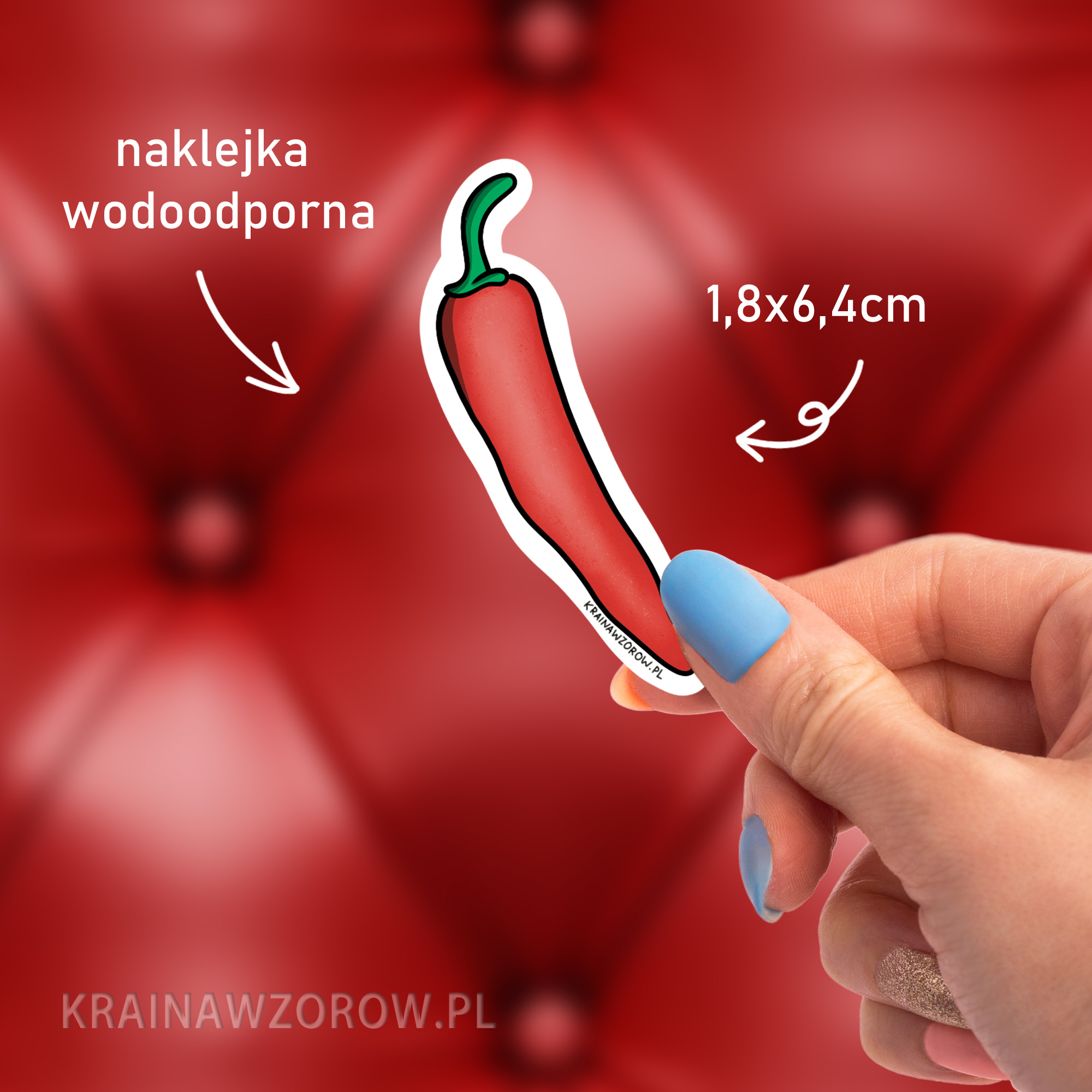 papryka-naklejka-kraina-wzorow-wielkosc
