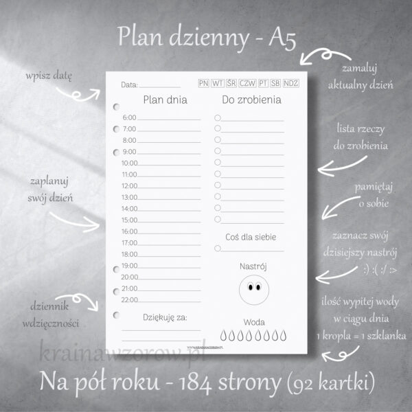 wklad-plan-dzienny-pol-roku-a5-krainawzorow-pl-objasnienie wklad-plan-dzienny-pol-roku-a5-krainawzorow-pl-objasnienie