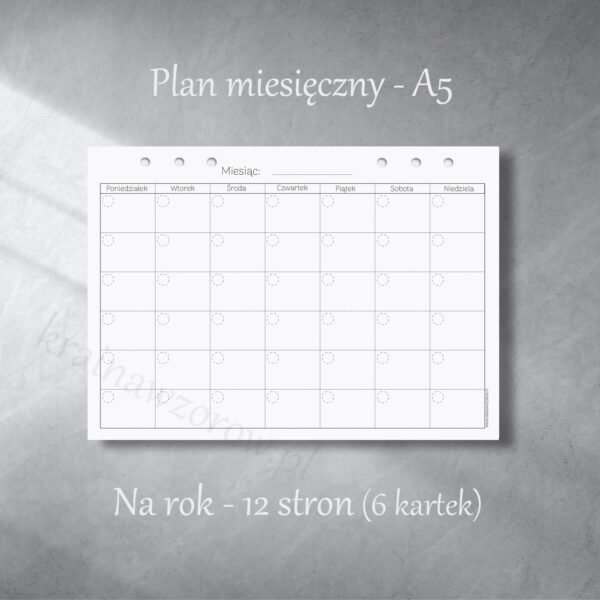 wklad-planer-miesieczny-a5-6-tygodni-kraina-wzorow-pl-1