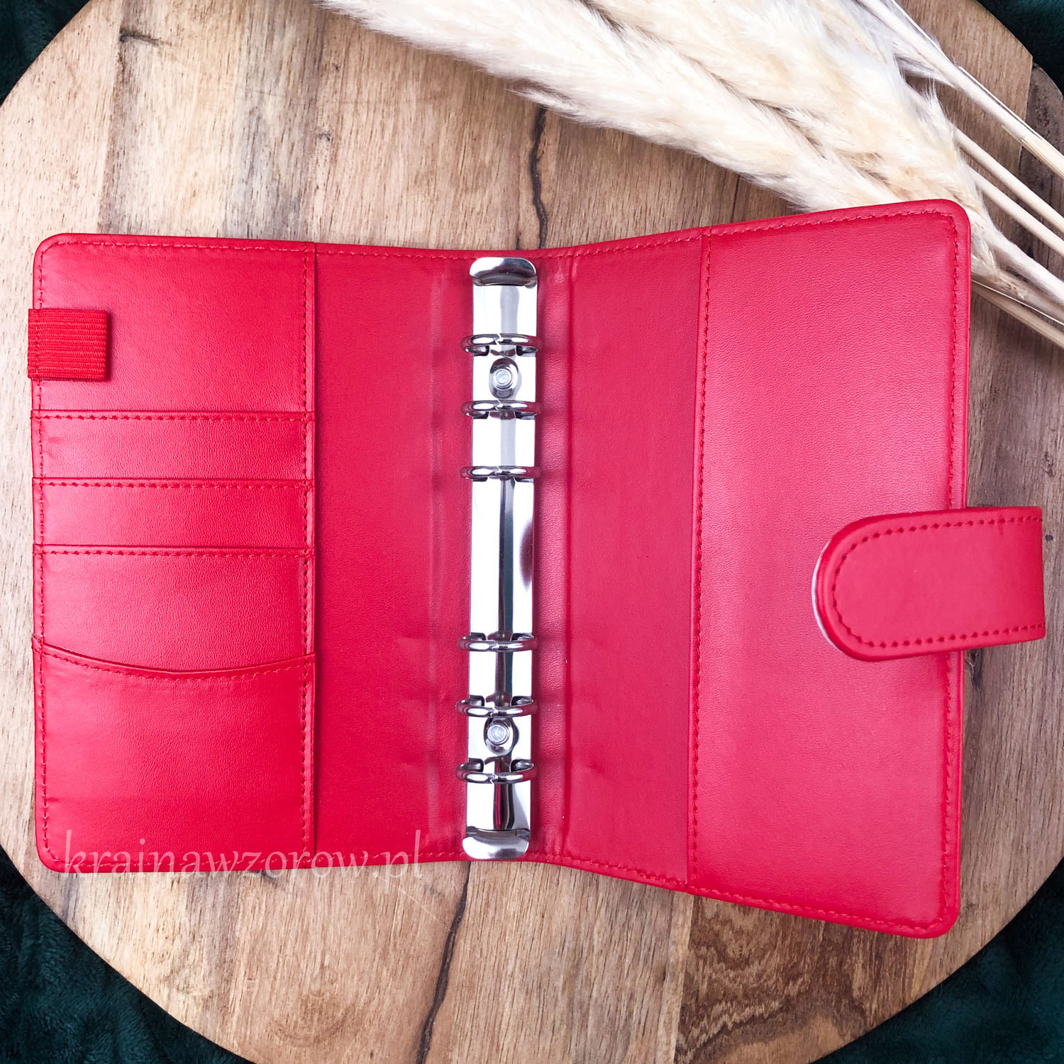 binder-okladka-a6-skorzany-organizer-czerwony-krainawzorow-pl-1 binder-okladka-a6-skorzany-organizer-czerwony-krainawzorow-pl-1