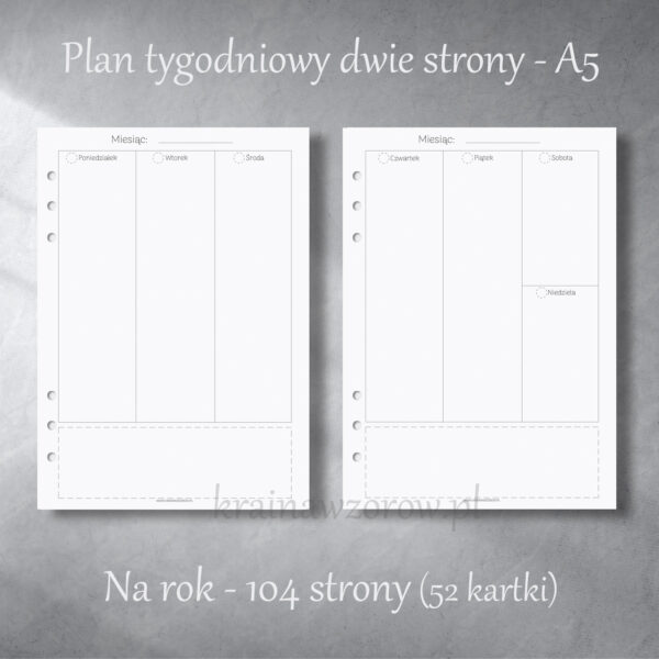 planer-tygodniowy-A5-dwe strony-krainawzorow-pl-1