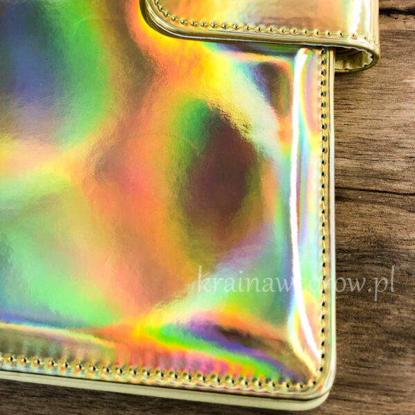 binder-okladka-a5-organizer-holograficzna-zlota-krainawzorow-pl-1