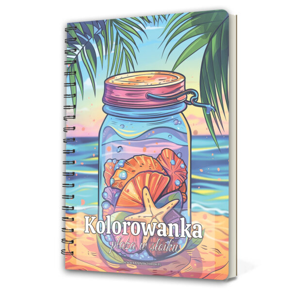 kolorowanka-na-spirali-plaza-w-sloiku-krainawzorow-pl-003a