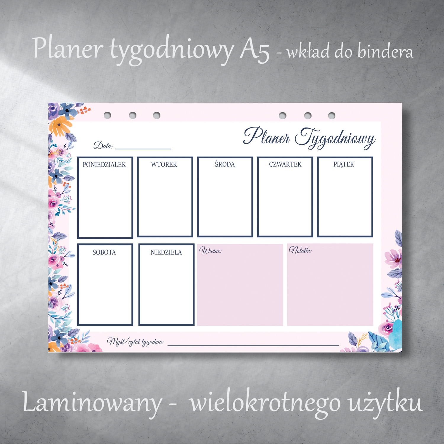 kwiaty-granatowe-planer-tygodniowy-wklad-a5-laminowany-krainawzorow-pl kwiaty-granatowe-planer-tygodniowy-wklad-a5-laminowany-krainawzorow-pl