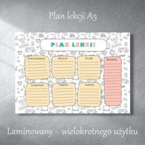 plan-lekcji-doodle-laminowany-krainawzorow-pl