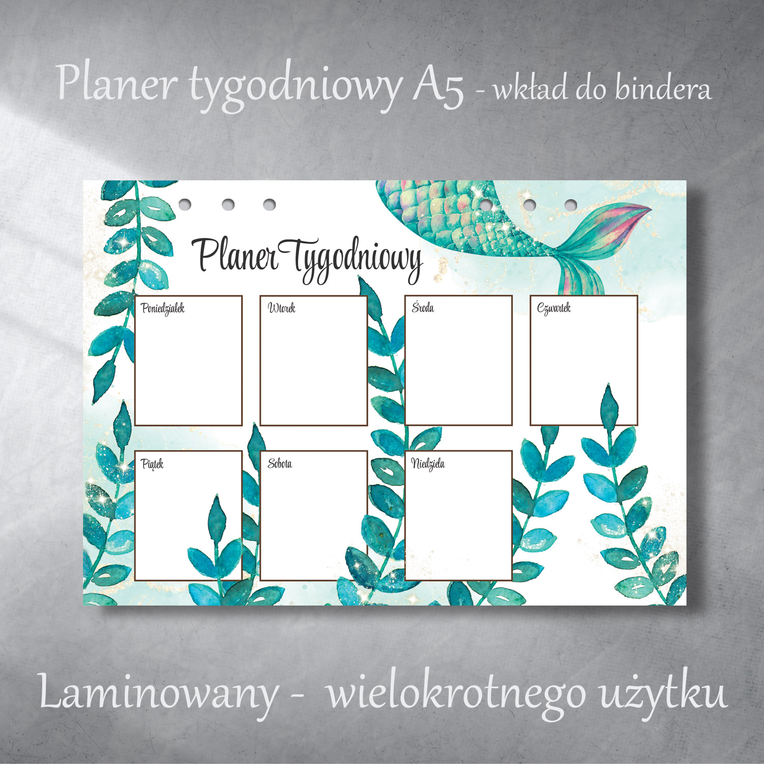 syrena-laminowany-planer-tygodniowy-wklad-a5-krainawzorow-pl syrena-laminowany-planer-tygodniowy-wklad-a5-krainawzorow-pl