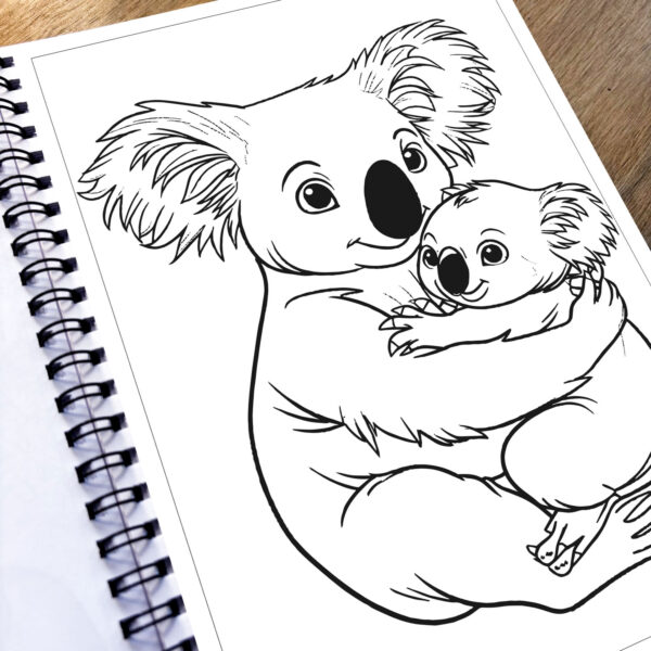 kolorowanka-na-spirali-koala-krainawzorow-pl-003
