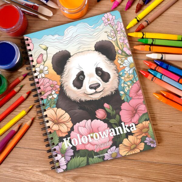 kolorowanka-okladka-kredki-panda