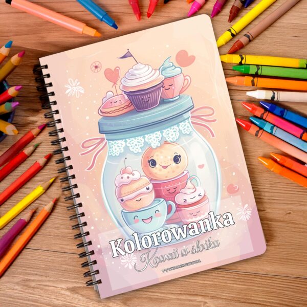 kolorowanka-okladka-kredki-kawaii-w-sloiku1 kolorowanka-okladka-kredki-kawaii-w-sloiku1