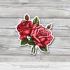 0139-roze-czerwone-1-naklejka-pojedyncze-krainawzorow-pl