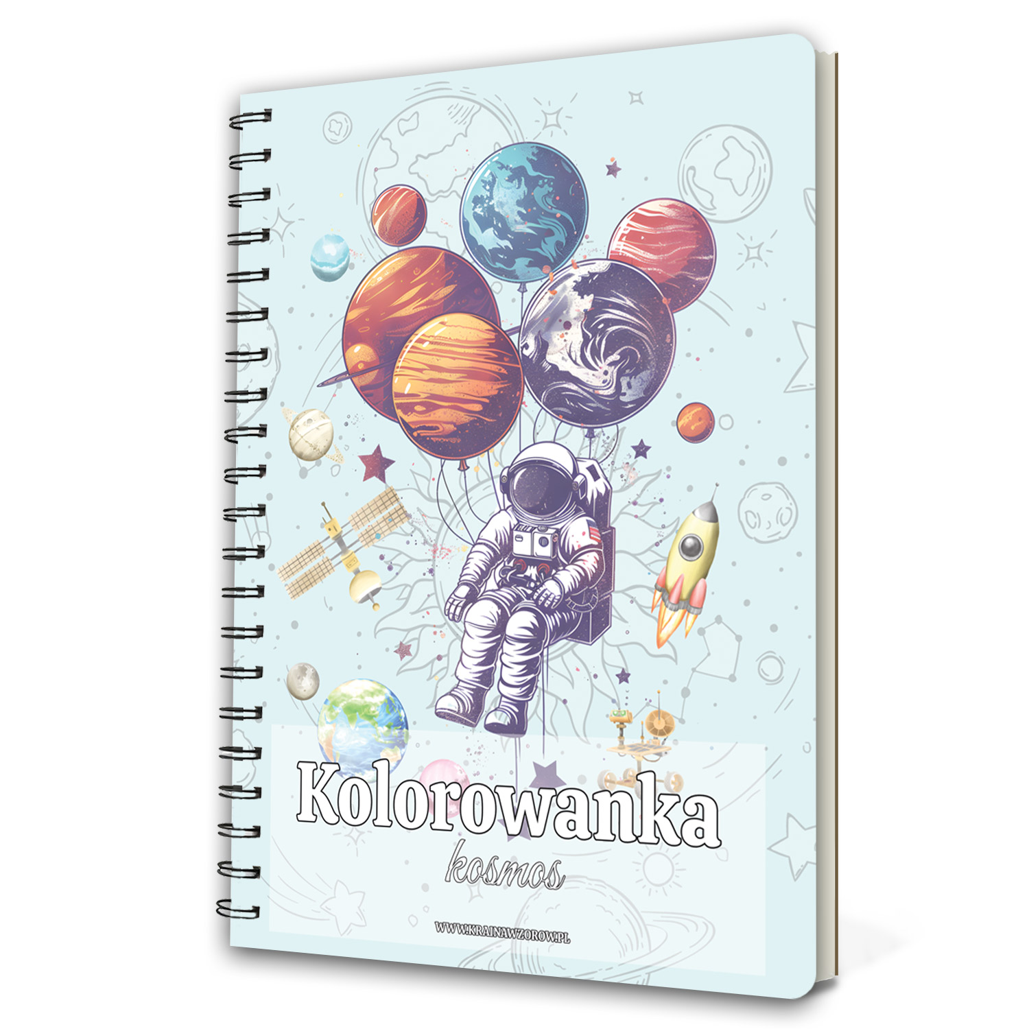 kolorowanka-okladka-kredki-kosmos003 kolorowanka-okladka-kredki-kosmos003